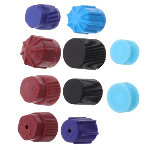 SEWOART Caps High Low Pressure Car Servicing Port Cap Plastic
