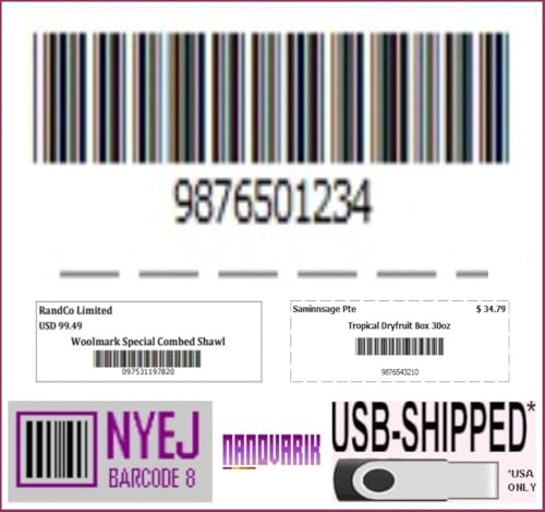 NYEJ Barcode Label Print Software (POS Items)
