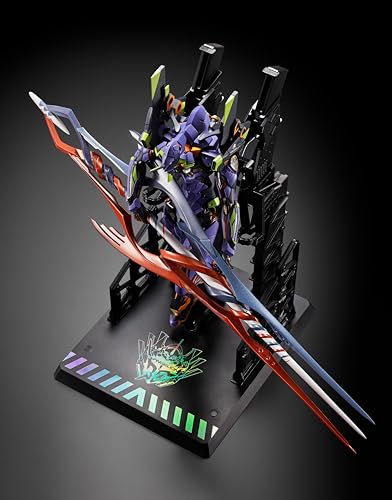 Image of TAMASHII NATIONS - Evangelion - Evangelion Test Type-01 30th with The Spear of Gaius Metal Build Action Figure