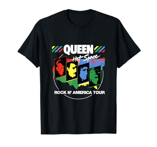 Espacio caliente Queen Camiseta