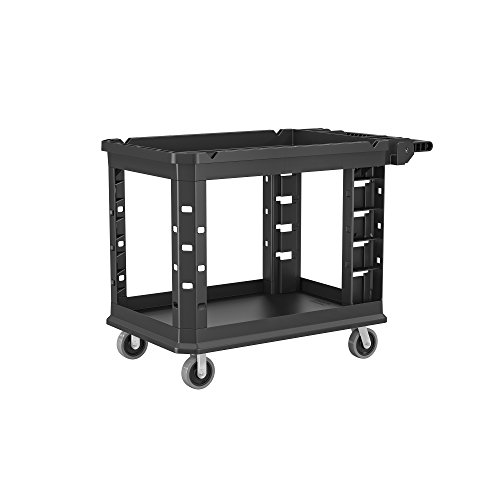 Suncast CommercialPUCSD2645 Utility Cart, Heavy Duty, 500 Pounds Load Capacity, black