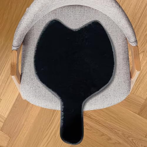 Coussin de chaise d'ordinateur ergonomique et confortable queue de chat relaxant