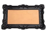 Marco de fotos y cristal antiguo dorado rectangular 97 x 57 cm marco de pintura