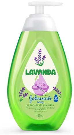 Sabonete Líquido Johnson's Baby, Lavanda, 400ml