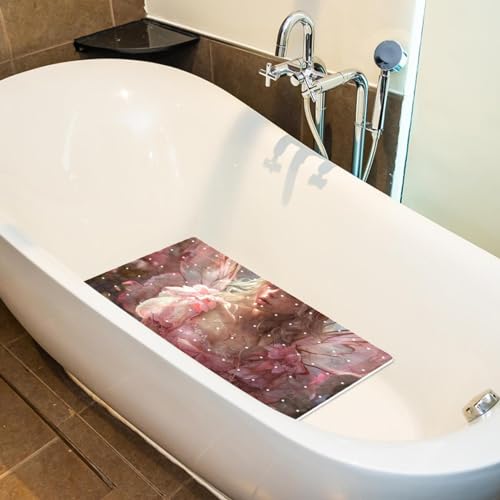 Tapis de bain antidérapant évacuation d'eau rapide ventouses PVC - 6