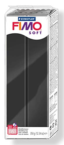 Fimo 8022-9 - Pasta de modelar, color soft negro Cover