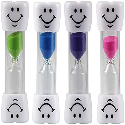4 Tooth-Shaped Sand Timers for Kids Cover