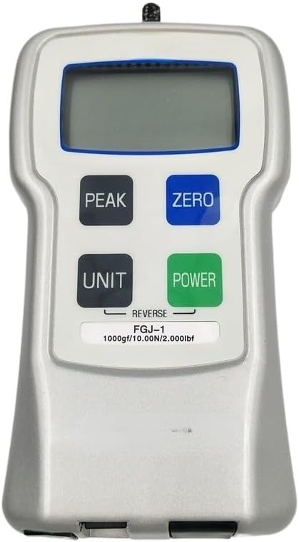 Force Gauge, Digital Display Push-Pull Force Gauge Dynamometer Pressure Meter Large Display for Lab Tension
