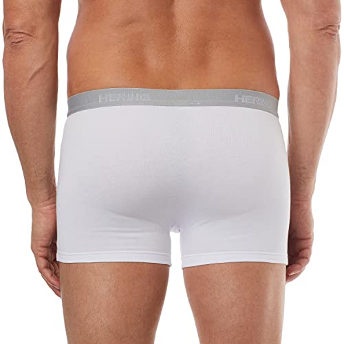 Kit 2 Cuecas Boxer Em Malha Com Elástico Branco G