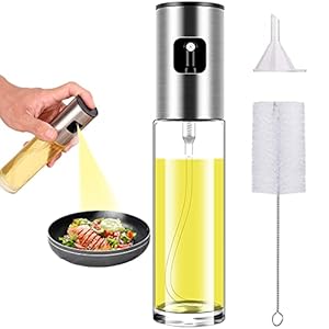 Olie Spritzer Mister voor Airfryer Olijfolie Sproeier voor Koken Canola Azijn Plantaardige Olie Draagbare Fles Mini Keuken Gadgets voor BBQ/Pan/Salades/Bakken