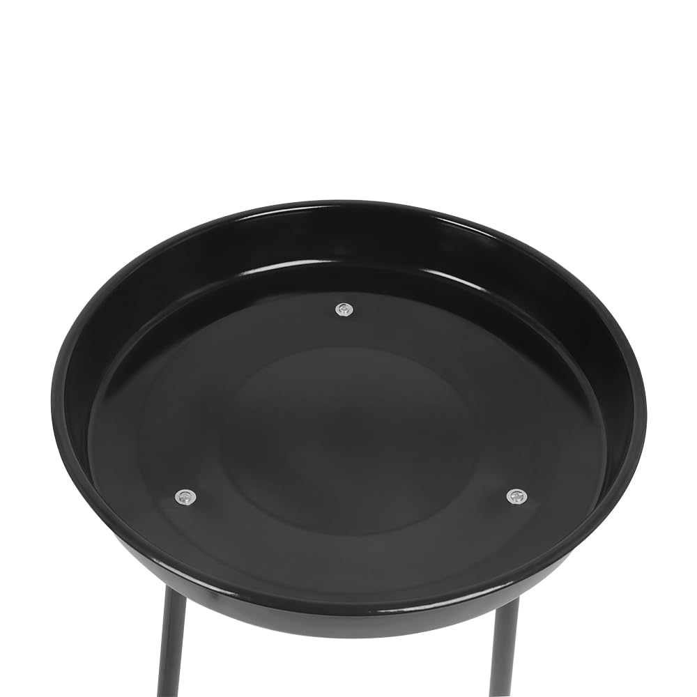 Grill trzynożny, obrotowy stelaż do grillowania z łańcuchem, wysokość 150 cm, w zestawie ruszt do grillowania 46 cm, w zestawie misa ogniowa 50 cm, grill na węgiel drzewny