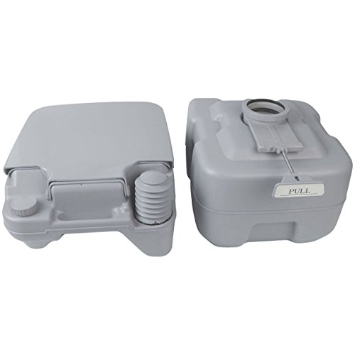 Elegant Elephant 5 Gallon 20L Portable Toilet Flush Travel Camping Outdoor/Indoor Potty Commode #TOP4