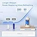 Waterdrop Electric Water Filter Pitcher, Reduce 99.6% of Lead and 45+ Impurities, 200-Gallon Rechargeable Water Dispenser, Instant 15-Cup Countertop System, NSF/ANSI 401&53&42&372, NOT Reduce TDS
