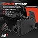 A-Premium Power Steering Reservoir/Tank with Cap Compatible with Jeep Grand Cherokee 1993-2004, Wrangler 1991-2006, Cherokee 1991-2001, TJ 1997-2006, Comanche 1991-1992, L6 4.0L
