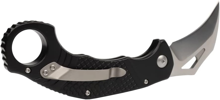 MASALONG kni258 Eagle Outdoor EDC folding knife 8CR14MOV blade, Tactical Everyday Carry Folding Pocket Knife all-metal tactical claw