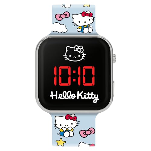 Imagen de KIDS EUROSWAN Hello Kitty Reloj LED impreso para niñas