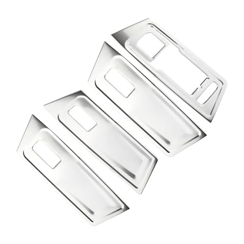 Garnitures de vitres de voiture Troc accessoire acier inoxydable intérieur