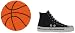 Darice Feltie Stickers, Basketball, 52-Pack