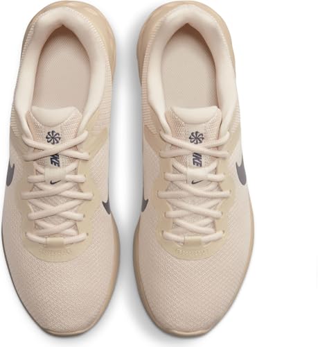 Image of Nike Revolution 6 NN-Oatmeal /Gridiron-Oxygen PURPLE-DC3728-101-13UK