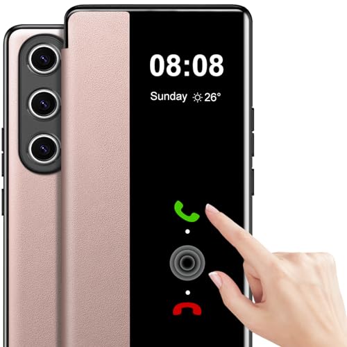 Étui Samsung S23 Ultra rose en cuir pour votre quotidien