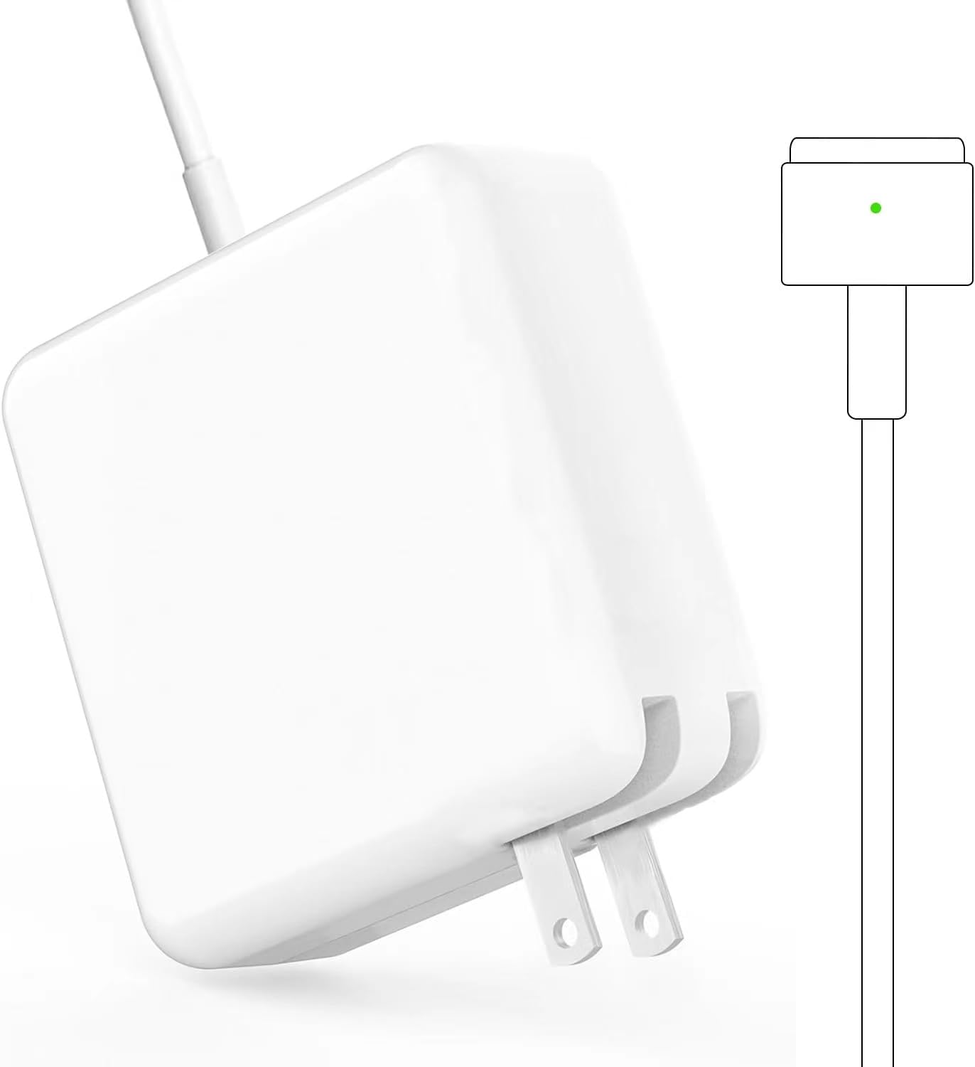 Replacement for Mac Book Pro/Mac Book Air 60W AC 2T Power