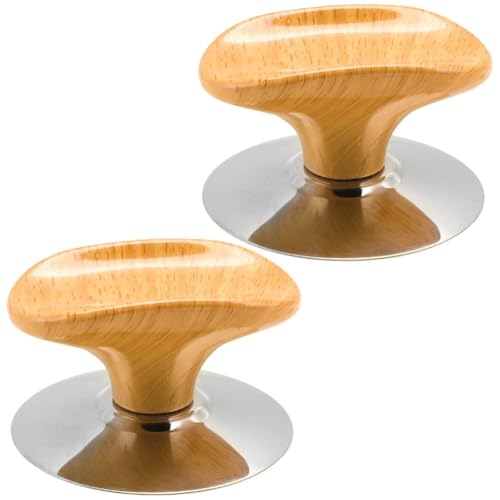 Keuyeo 2 Perillas para Tapa De Olla Y Asas para Tapa De Sartén, Accesorios De Cocina Resistentes Calor para Olla De Cocción Lenta, Sartén Y Cacerola.