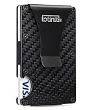 totinit Vault CF RFID wallet - Carbon Fiber w/bottle opener (Black)
