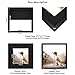 Happy Reunion 8x8 Picture Tiles | Mix Tiles Picture Frames Stick on Wall | Photo Tiles Peel and Stick Picture Frames as Gallery Wall Frame Set (Black - 9 Pcs)