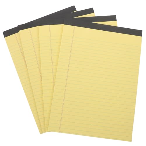 Bloc-notes juridique mémo pad à pages lignées pour notes de bureau