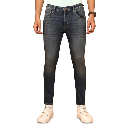 Image of Wrangler Men's Bostin Slim Fit Mid-Rise Jeans