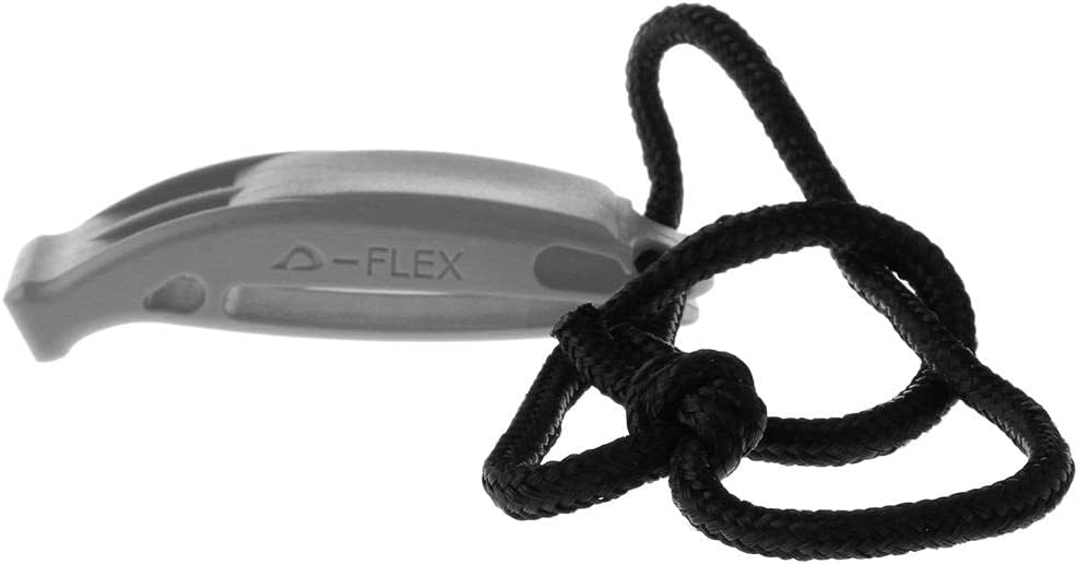 pistro Emergency Whistle Whistle Water Sport Whistle with Hand Strap - Black