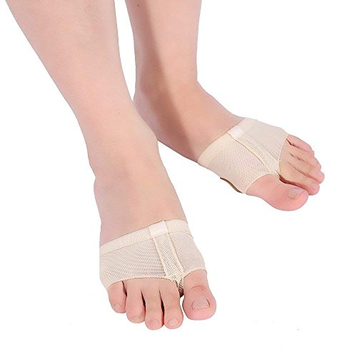 Delaman Ballet Salvapiedi Danza, Scaldapiedi Danza Infradito Danza Ballo in Microfibra Danza Copri Piede Paw Pad Lyrical Scarpe Suola Mezza Fitness Scarpe Calzini (Taglia: S)