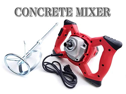 Amazon.co.jp: Officek 電動 コンクリート ミキサー 攪拌機 DIY 
