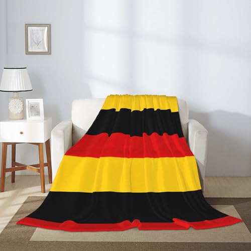 Couverture flanelle drapeau allemand douce lit canapé camping - 7