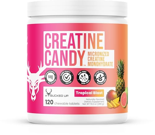 Bucked Up Creatine Candy Tropical Blast