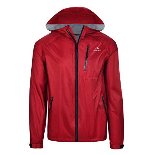 Montem Hydro Rain Jacket (Red, Large)