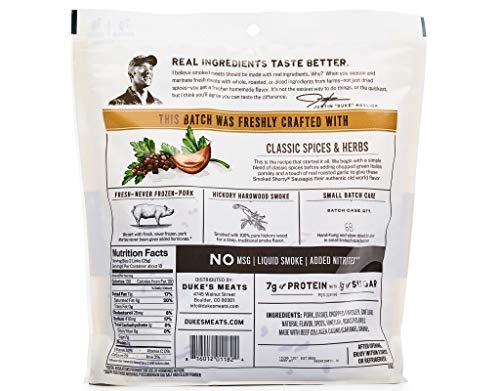Miniatura 2 de Duke 's Salchichas cortas ahumadas, receta original, 16.0 oz (paquete de 2)