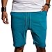 Produktbild Björn Swensen Herren Kurze Hose Jogginghose Shorts Trainingshose Sporthose Slim Fit Männer Jogging Fitnesshose Fitness-Short für Training Sport Bodybuilding BS2002 S Oliv