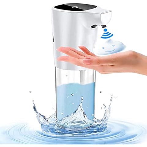 eirix Soap Dispenser, Touchless Automatic Soap Dispenser, Infrared Motion Sensor Foamy Dispenser, Upgraded Waterproof Base for Home, School, Ofiice Use (275ML) Cover