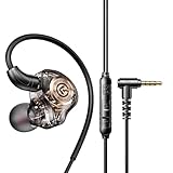 Bodykoo Gaming Earbuds with Microphone, 3.5mm & Type-C Dual Version, 10mm Driver for Immersive Sound, in-Line Control & HD Mic, Noise Isolating Fit for PC, Phone, Nintendo Switch, PS5, Xbox(3.5mm )