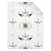 Evil Eye Baby Blanket Bed Crib Stroller Cover Blanket Wrap Soft Swaddling Blanket
