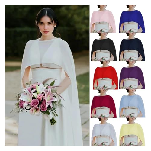 Wedding Shawl Wedding Bridal Long Cape Dinner Party Formal Lady Cloak O-neck Prom Women Shawl High-low2