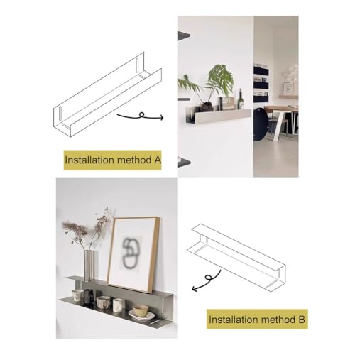 Étagères murales flottantes pour optimiser un petit bureau encombré