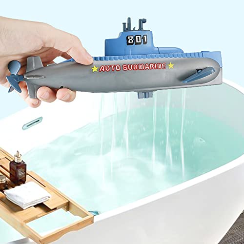 TUUWAI 赤ちゃんのお風呂のおもちゃ - ゼンマイ式潜水艦のおもちゃ,フローティングプール 水遊び 1歳以上のお子様への誕生日プレゼント