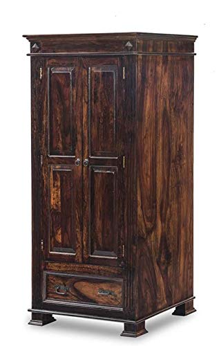 Image of Sheesham Solid Wood Jaipur Storage Wardrobe