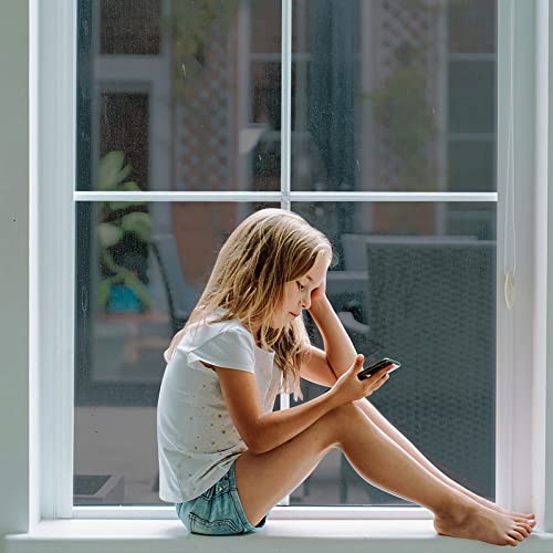 Krightlink Window Privacy Film Static Cling Window Tint Sun Blocking Blackout And Uv Heat Control For Home And Office, Glass Door Reflective Window Film For House (Silver, 29.5Inch X 6.5 Feet) #TOP6