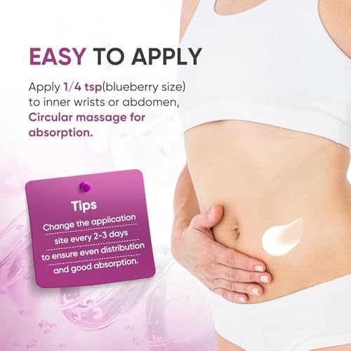 Estrogen Cream for Women Menopause Relief: Natural Bioidentical Estrogen Face Cream with Wild Yam for Hormone Balance, Hot Flashes, Vegan, Menopause Support-Topical Phytoestrogen Cream (4 Oz) - Image 6