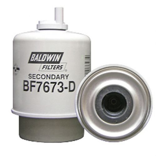 Baldwin Fuel Filter with Drain Secondary fits John Deere 6110 6210 7220 7320 7600 RE50455 RE58367 RE62418 fits Gehl fits Flory fits Coe fits Orchard-Rite fits Thomas Manufacturing fits Wix 33531