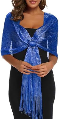 Châle Étole Pour Robes De Soirée Rheane Avec Boucle - Accessoire Élégant Femme