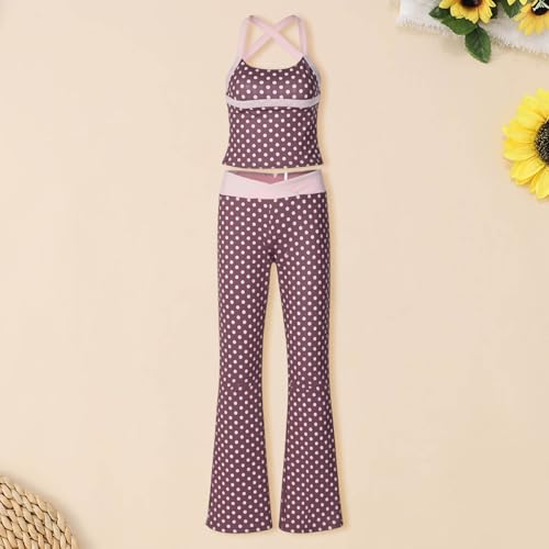 Conjunto de dos piezas cómodo y suave para mujer con diseño elegante 2